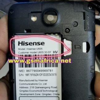 Hisense U605 firmware U605.30-DF HV SPD pac