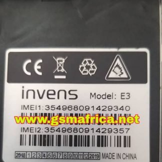 INVENS E3 FIRMWARE SPD pac