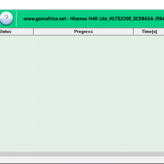 Hisense H40 Lite (HLTE230E) Firmware SPD pac