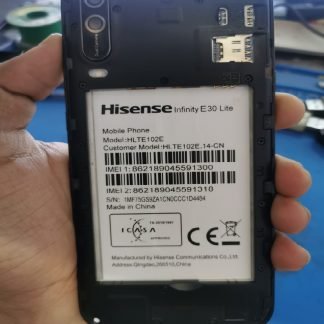 Hisense E30 Lite Firmware (HLTE102E.14-CN) Factory Stock Pac (ZA00)