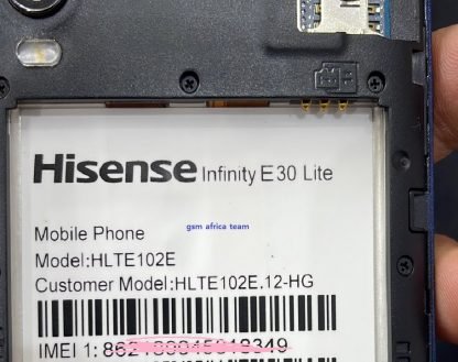 Hisense E30 Lite Firmware (HLTE102E.12-HG) Factory pac (ZA04)