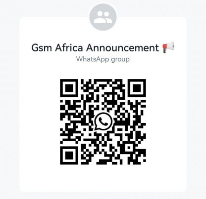 Gsm Africa WhatsApp group 😊